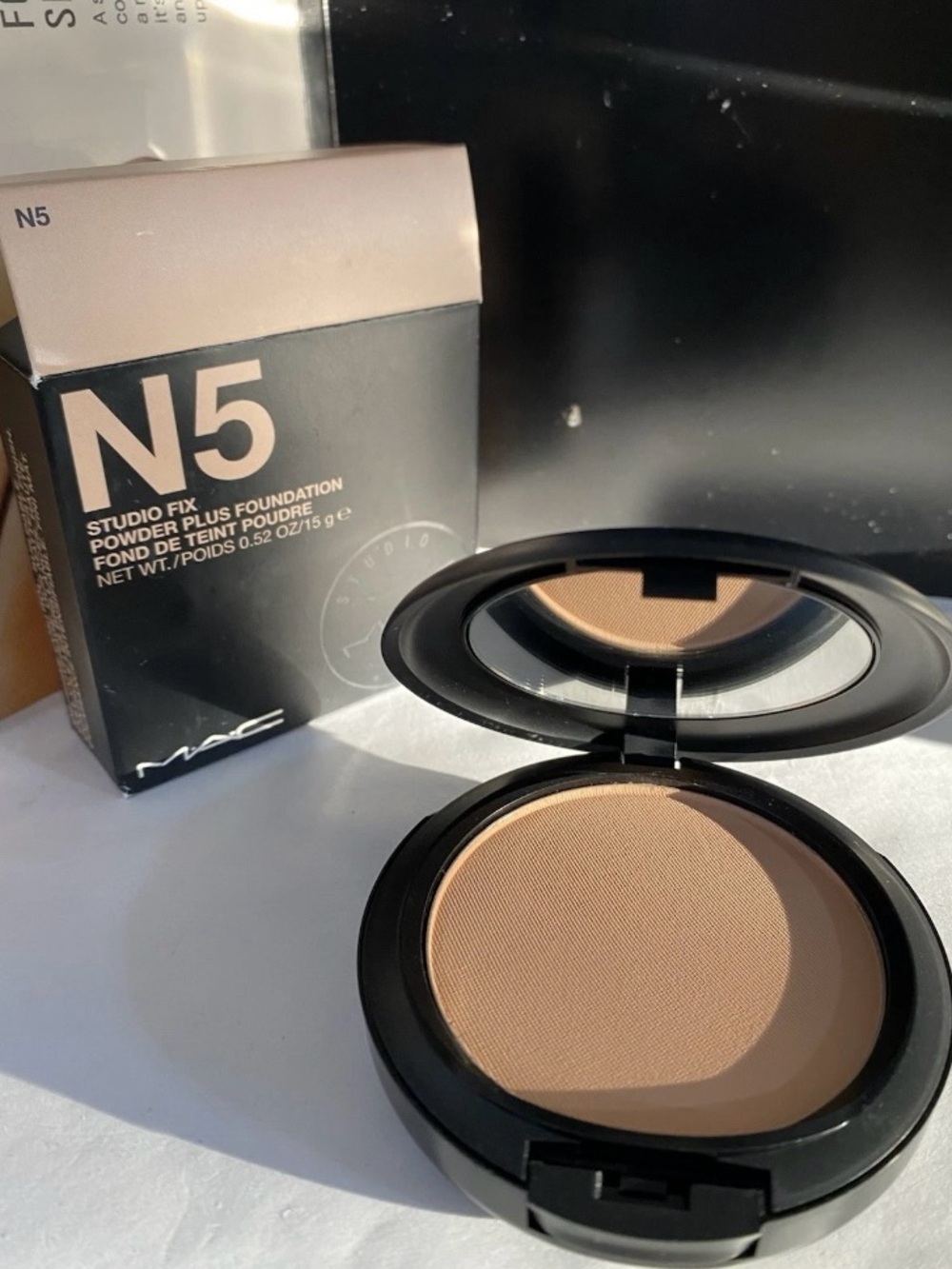 MAC Studio Fix Powder Plus Foundation, Full Size - 15g, N5, Original Formula